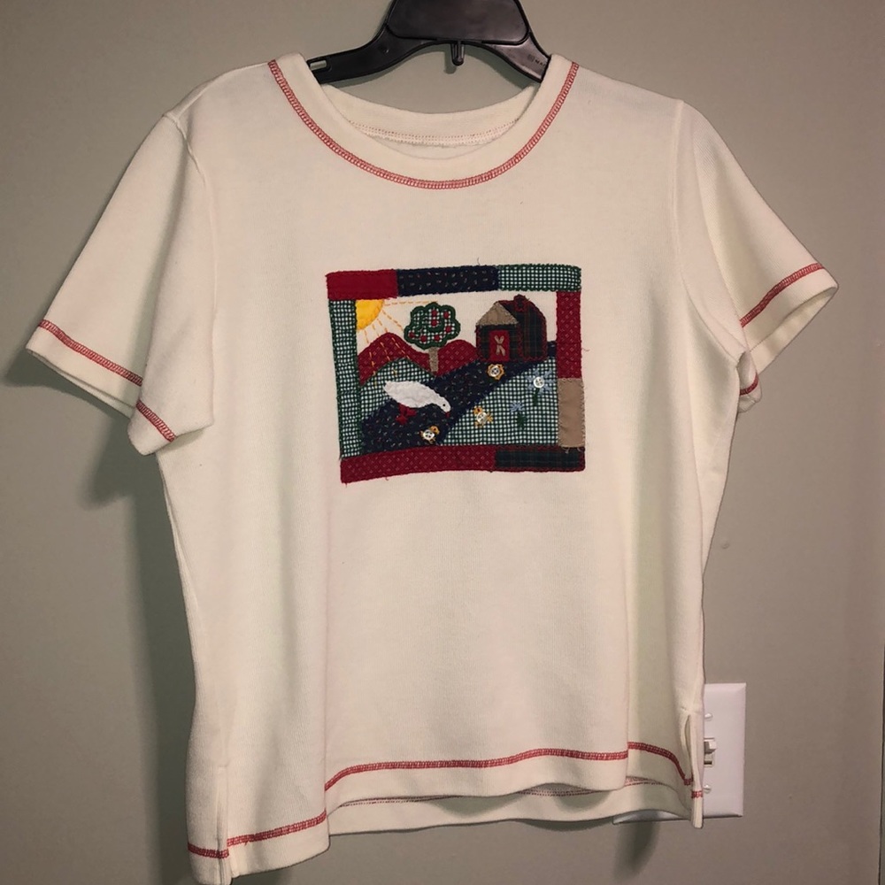 White Goose Shirt